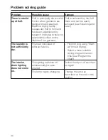 Preview for 30 page of Miele Honeycomb care Paragon sensor Operating Instructions Manual