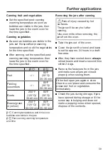 Предварительный просмотр 59 страницы Miele HR 1124-3 AG Operating Instructions Manual