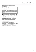 Preview for 21 page of Miele HR 1134-3 AG Installation Instructions Manual