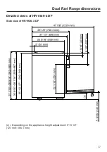 Preview for 77 page of Miele HR 1134-3 AG Installation Instructions Manual