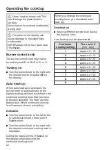 Preview for 52 page of Miele HR 1622-2 Operating Instructions Manual