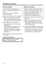 Предварительный просмотр 132 страницы Miele HR 1622-2 Operating Instructions Manual