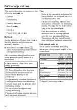 Предварительный просмотр 54 страницы Miele HR 1724-3 DF Operating Instructions Manual