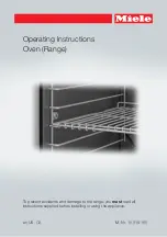 Предварительный просмотр 1 страницы Miele HR 1724 Operating Instructions Manual