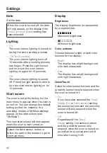 Preview for 62 page of Miele HR 1934-3 DF Operating Instructions Manual