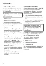 Preview for 70 page of Miele HR 1954-2 Operating Instructions Manual