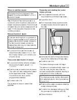 Предварительный просмотр 75 страницы Miele HR 1956 Operating Instructions Manual