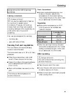 Предварительный просмотр 65 страницы Miele HR1421 Operating Instructions Manual