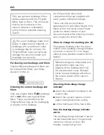 Preview for 36 page of Miele HS05 Operating Instructions Manual