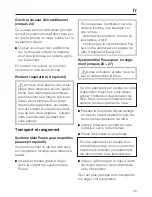 Preview for 55 page of Miele HS05 Operating Instructions Manual