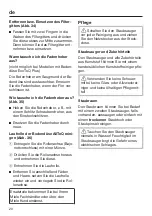 Preview for 20 page of Miele HS07 Operating Instructions Manual