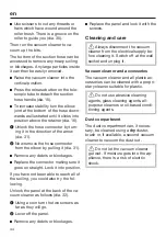 Preview for 44 page of Miele HS08 Operating Instructions Manual