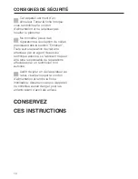 Preview for 10 page of Miele HS09 Operating Instructions Manual