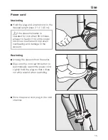 Preview for 15 page of Miele HS09 Operating Instructions Manual