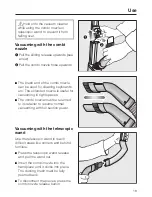 Preview for 19 page of Miele HS09 Operating Instructions Manual