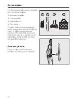 Preview for 20 page of Miele HS09 Operating Instructions Manual