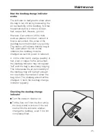 Preview for 25 page of Miele HS09 Operating Instructions Manual