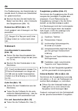 Preview for 16 page of Miele HS10 Operating Instructions Manual