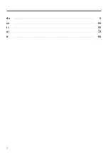 Preview for 2 page of Miele HS11 Operating Instrucktion