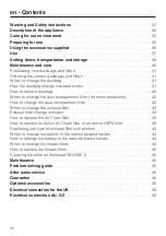 Preview for 26 page of Miele HS11 Operating Instrucktion