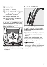 Preview for 47 page of Miele HS14 Manual