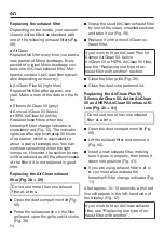 Preview for 54 page of Miele HS15 Operating Instructions Manual