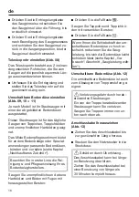 Preview for 16 page of Miele HS16 Operating Instructions Manual