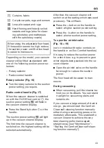 Preview for 43 page of Miele HS16 Operating Instructions Manual