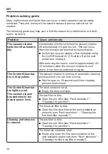 Preview for 48 page of Miele HS16 Operating Instructions Manual