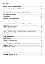 Preview for 80 page of Miele HS16 Operating Instructions Manual