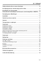 Preview for 105 page of Miele HS16 Operating Instructions Manual