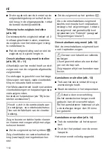 Preview for 118 page of Miele HS16 Operating Instructions Manual