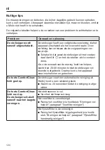 Preview for 124 page of Miele HS16 Operating Instructions Manual