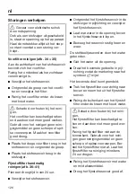 Preview for 126 page of Miele HS16 Operating Instructions Manual