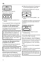 Preview for 16 page of Miele HS17 Operating Instructions Manual