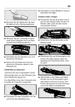 Preview for 21 page of Miele HS17 Operating Instructions Manual