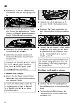 Preview for 22 page of Miele HS17 Operating Instructions Manual