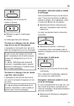 Preview for 73 page of Miele HS17 Operating Instructions Manual