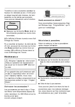 Preview for 77 page of Miele HS17 Operating Instructions Manual