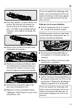 Preview for 79 page of Miele HS17 Operating Instructions Manual