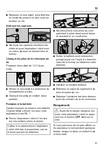 Preview for 81 page of Miele HS17 Operating Instructions Manual