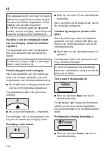 Preview for 102 page of Miele HS17 Operating Instructions Manual