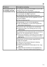 Preview for 113 page of Miele HS17 Operating Instructions Manual