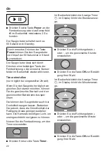 Предварительный просмотр 22 страницы Miele HS18 Operating Instructions Manual