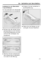 Предварительный просмотр 29 страницы Miele HS19 Operating Instructions Manual