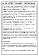 Preview for 4 page of Miele HS20 Operating Instructions Manual