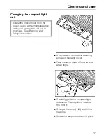 Предварительный просмотр 17 страницы Miele Imperial DA 846-1 Operating And Installation Manual