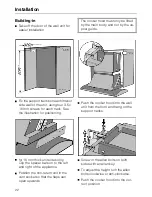 Предварительный просмотр 22 страницы Miele Imperial DA 846-1 Operating And Installation Manual