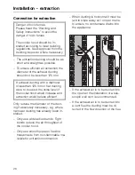 Предварительный просмотр 26 страницы Miele Imperial DA 846-1 Operating And Installation Manual