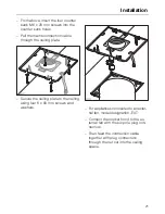 Preview for 21 page of Miele Imperial DIF 970 EX Operating And Installation Manual